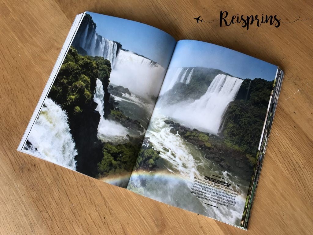 De watervallen van Iguazu worden ook uitgebreid besproken.